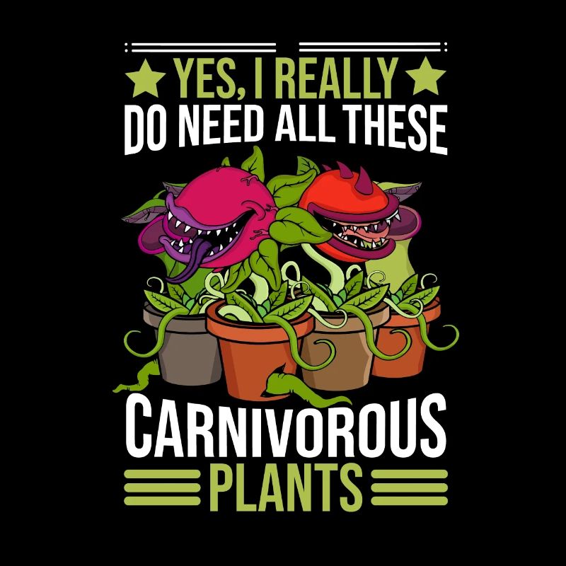 Carnivorous plants Venus flytrap