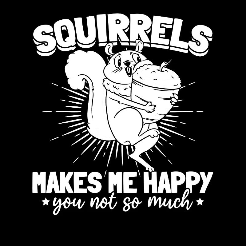 L’écureuil ne me rend pas si heureux -