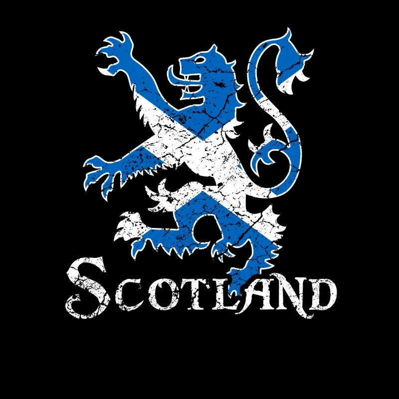 Scotland Flag Retro Scottish Gift