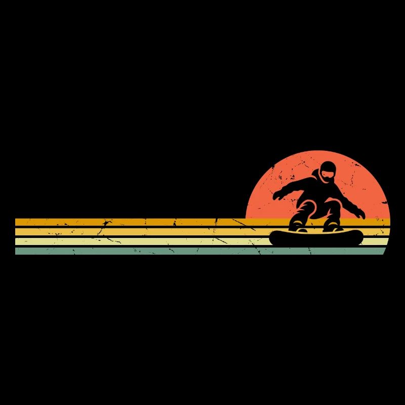 Snowboard Retro Snowboarder Vintage Snowboarden