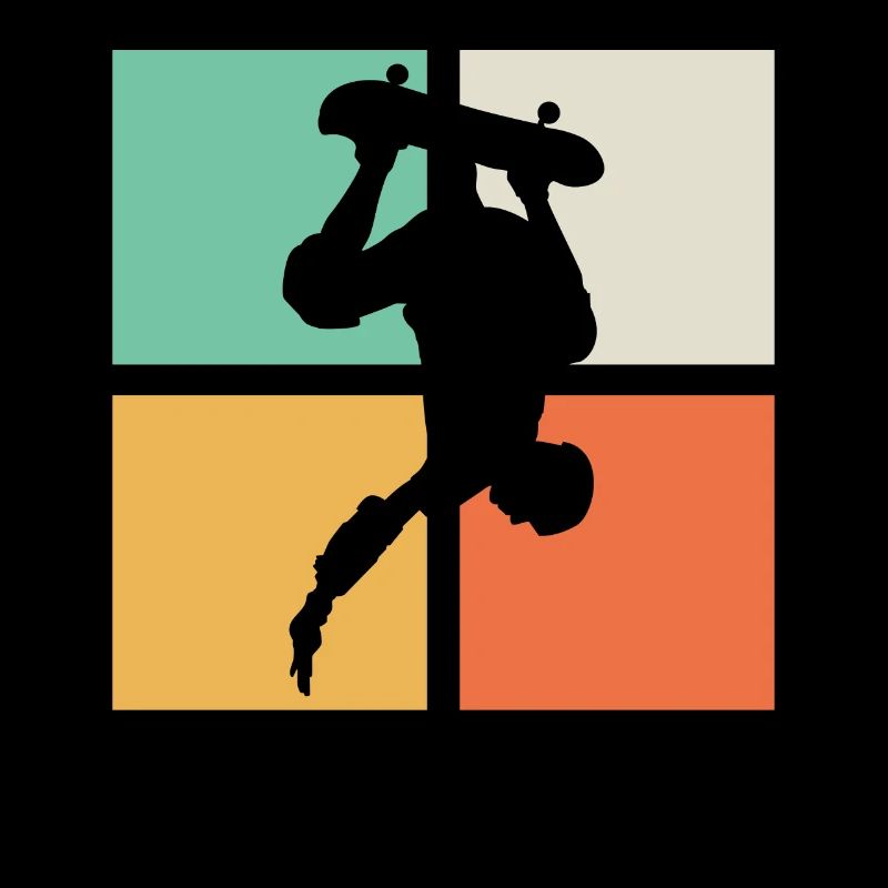 Skateboardfahrer Skateboard Skate