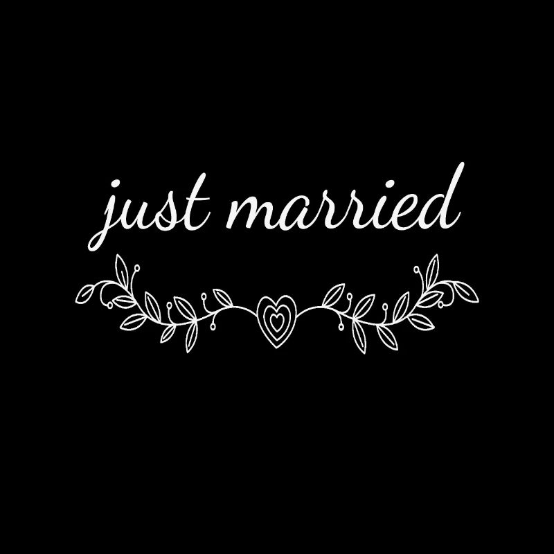 just married