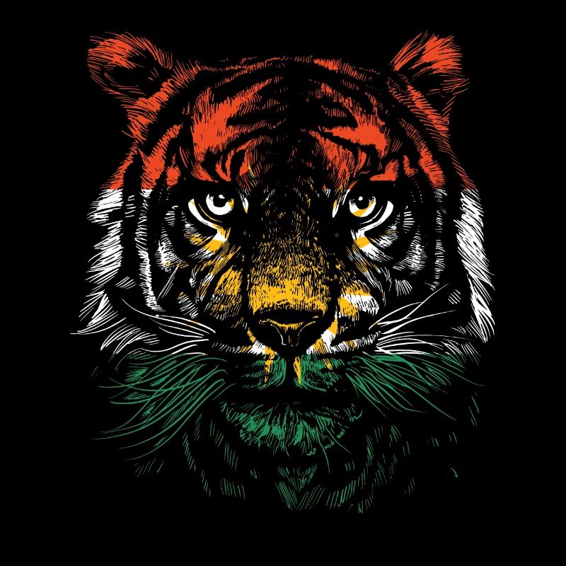 Kurdistan Tiger Kurde Kurden Kurdisch Geschenk