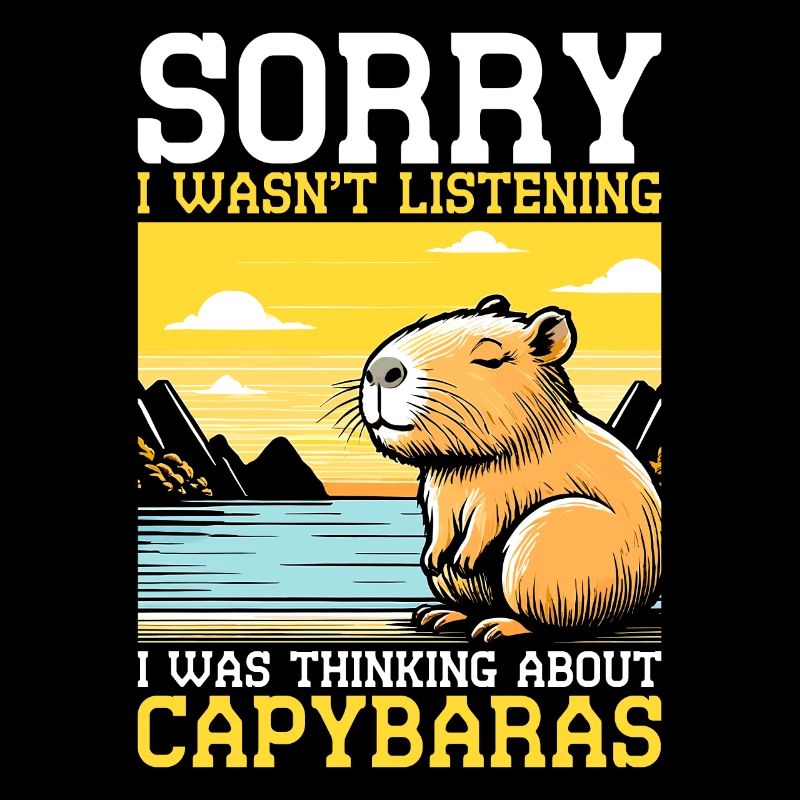 Penser aux capybaras