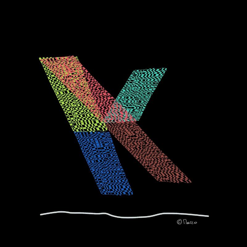 Graffiti design abstrait