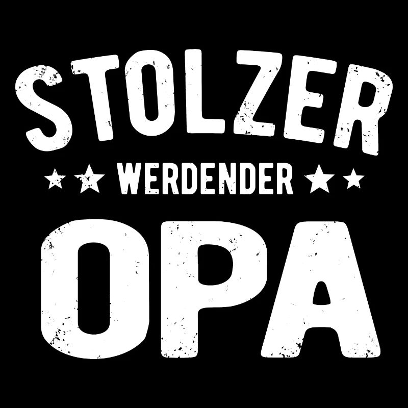 Werdender Opa Stolz