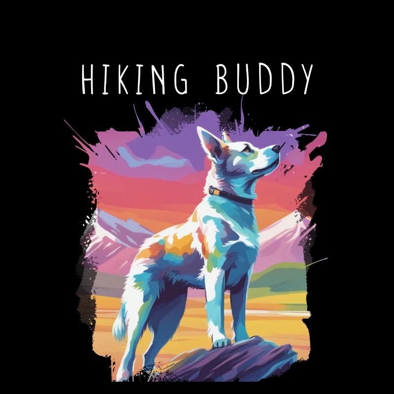 Wanderkumpel - Bunter Vierbeiner am Gipfel