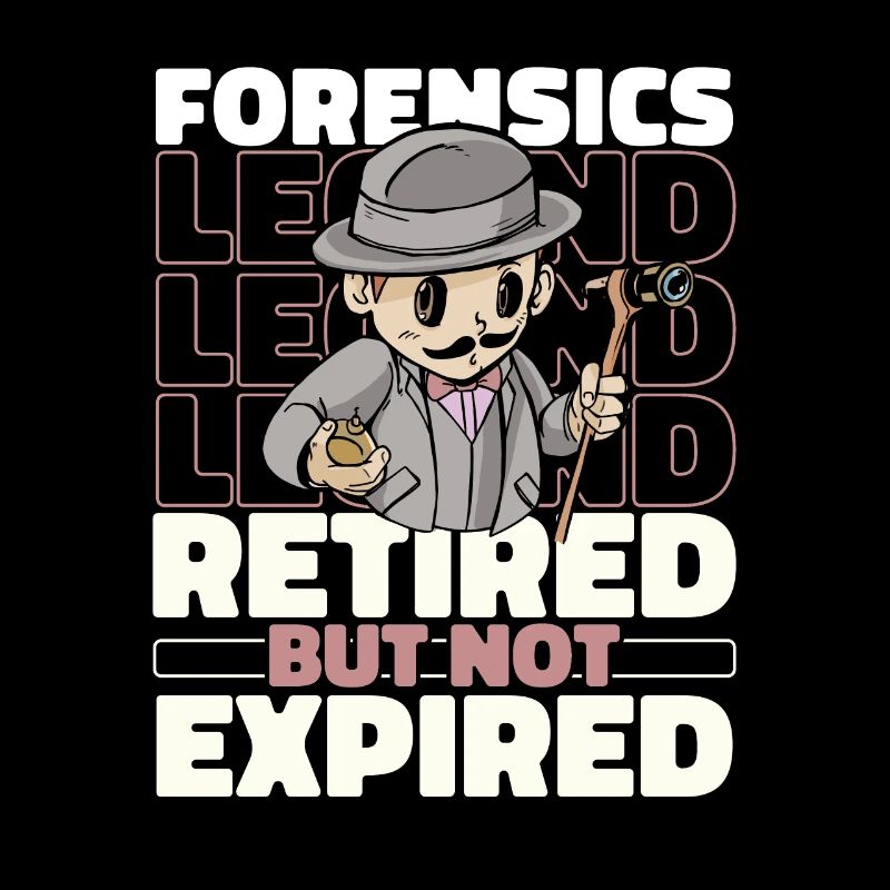 Forensik Forensiker Im Ruhestand