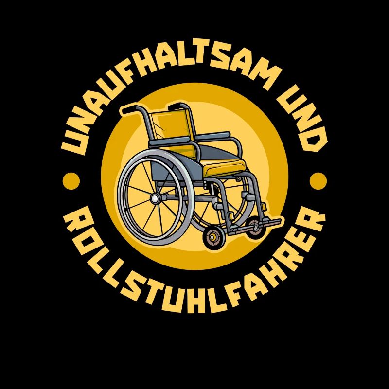 Rollstuhl Rollstuhlfahrer Cool