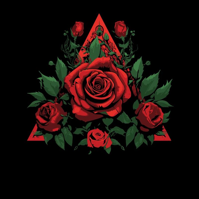 Rote Rose Goth
