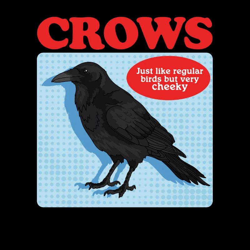 Crows Black Ravens Gift