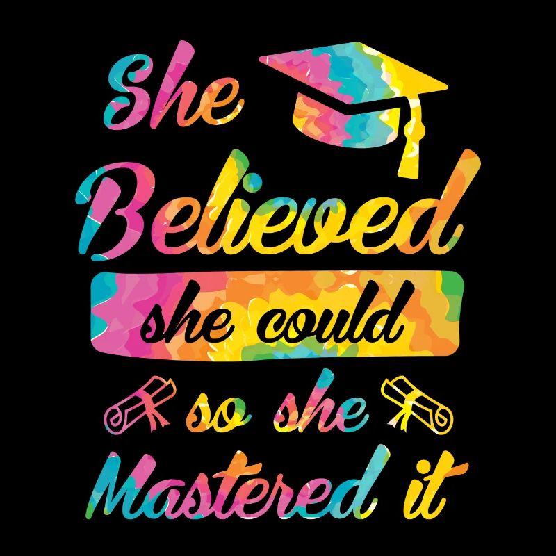 Elle a maîtrisé le Master