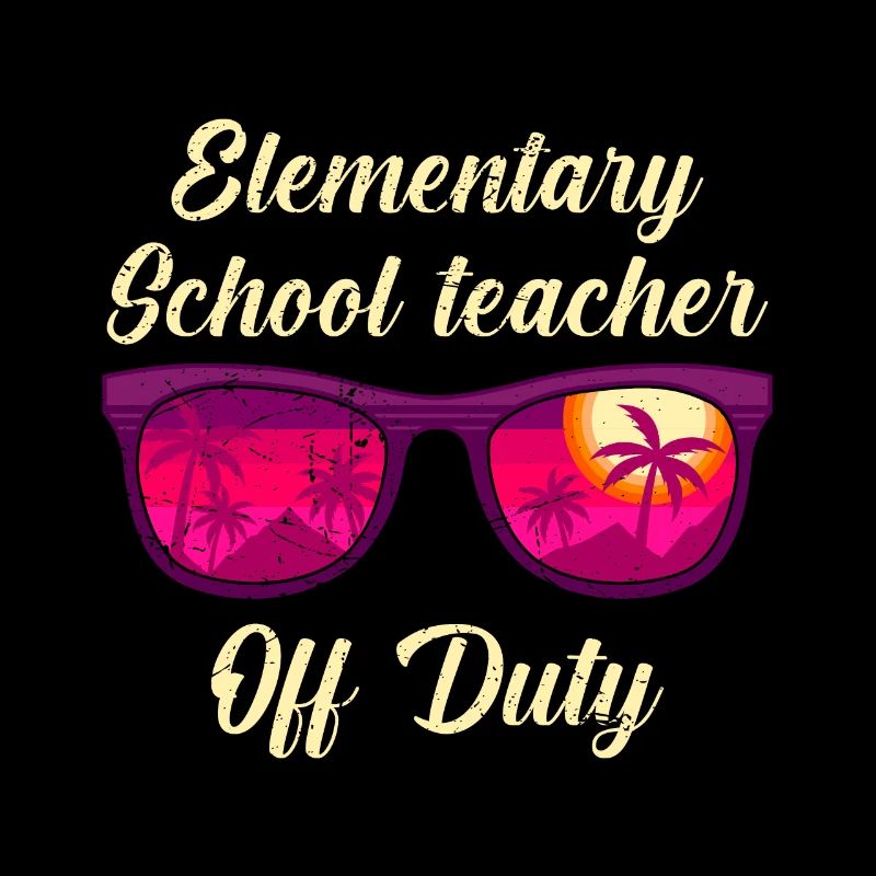 Classe d’école primaire de vacances Enseignant en congé Enseignant