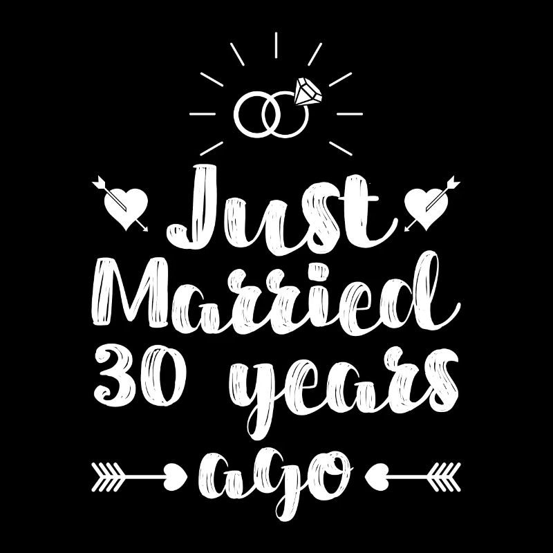 Just married 30 years pearl wedding