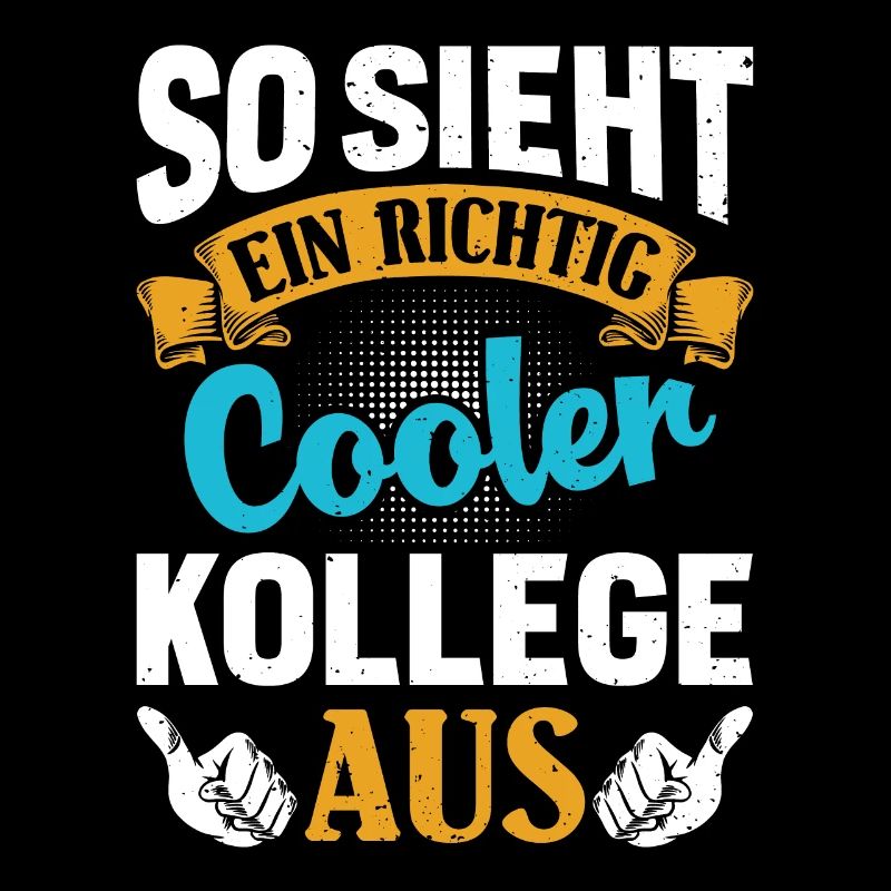 Mitarbeiter So Sieht ein Richtig Cooler Kollege