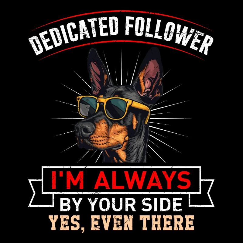 Doberman ADEPTE DÉVOUÉ Propriétaire de Doberman