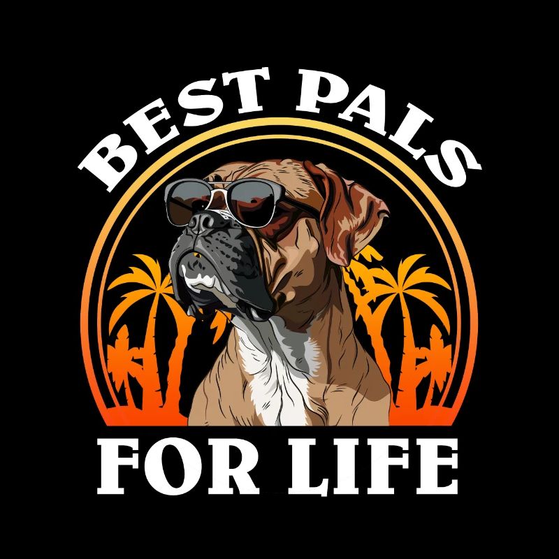 Deutscher Boxer BEST PALS FOR LIFE Cooles