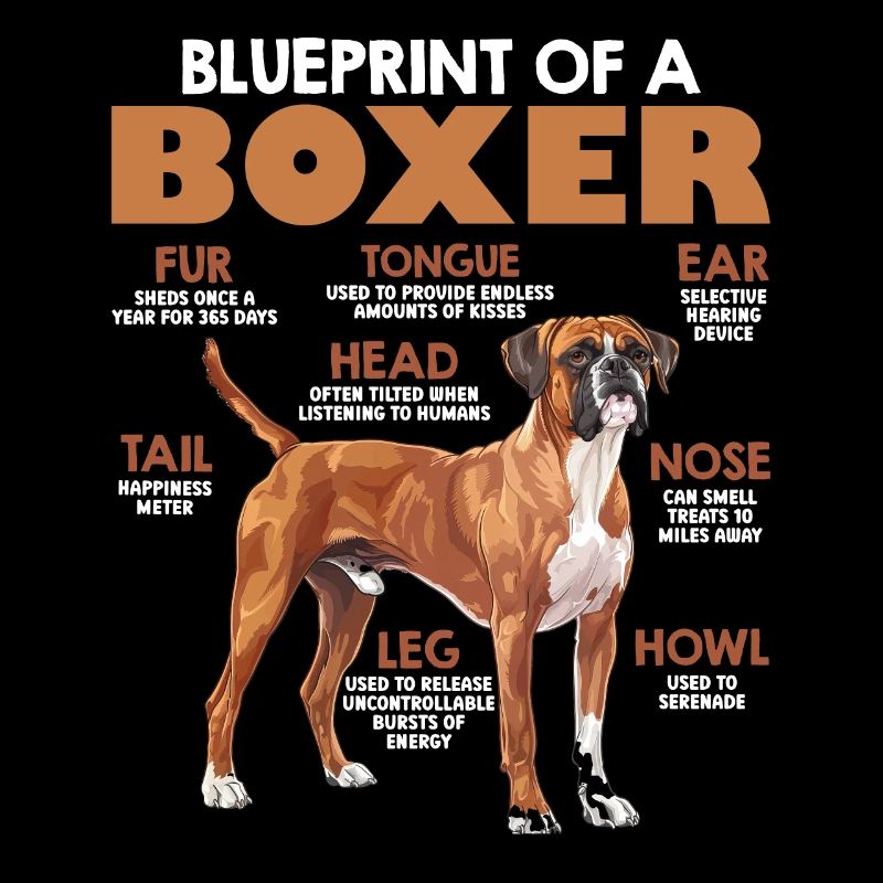 Boxer allemand PLAN DE CONSTRUCTION D'UN BOXER Drôle