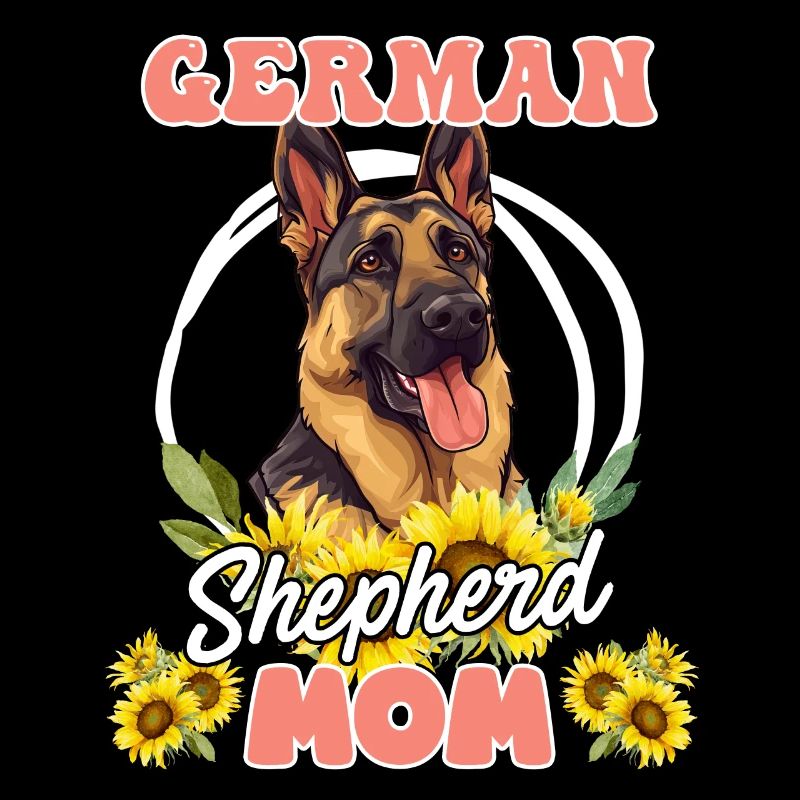 GERMAN SHEPHERD MOM Deutscher Schäferhund