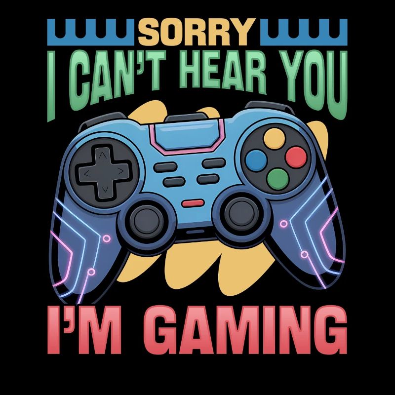 Gamer Gaming Controller Video Game