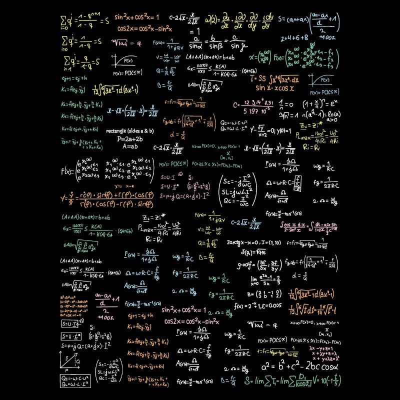 Maths de collection de formule