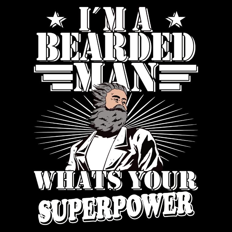 Gift idea for beard wearers with 3 days beard