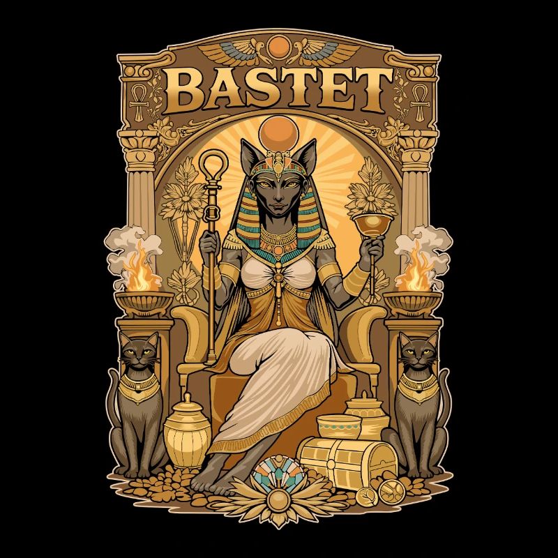 Trône de BASTET