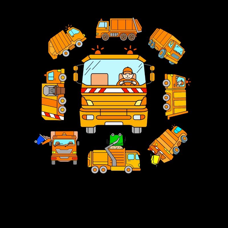 Garbage trucks Garbage collection vehicles