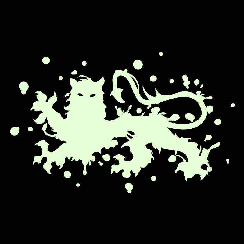 Lion Norman leon Leopard Löwe inkblots