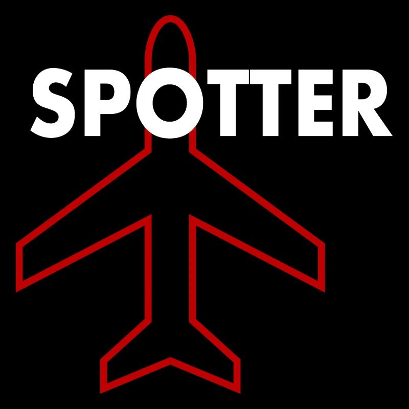 Planespotter Flugzeug Beobachter