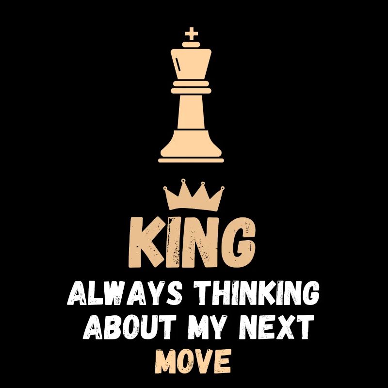 Schach Spruch Geschenk Schachmatt Queens Gambit