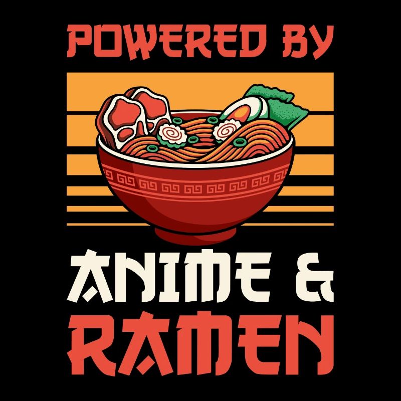 Ramen propulsé par des nouilles d’anime