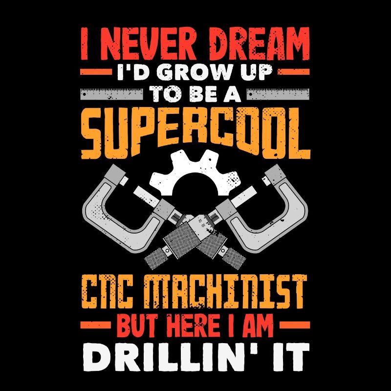 Machiniste CNC drôle