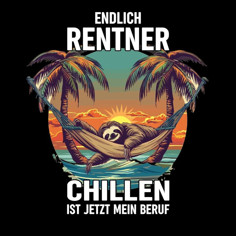 "Finally Pensioner" Chilling Sloth