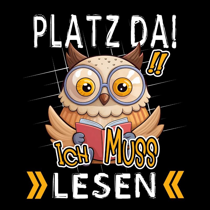 Make room! I Must Read Funny Owl