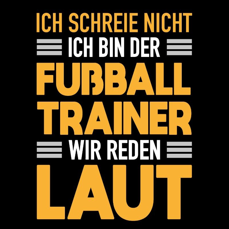 Fußball Trainer Werden Laut Fußball Coach Geschenk