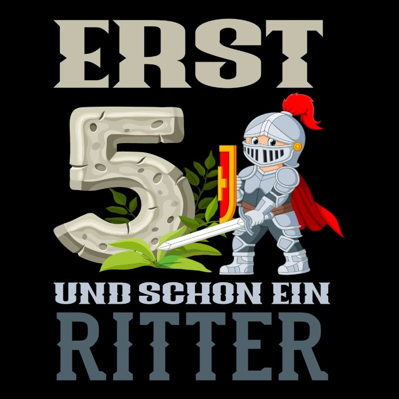 Ritter 5. Geburtstag Jungs Geschenk