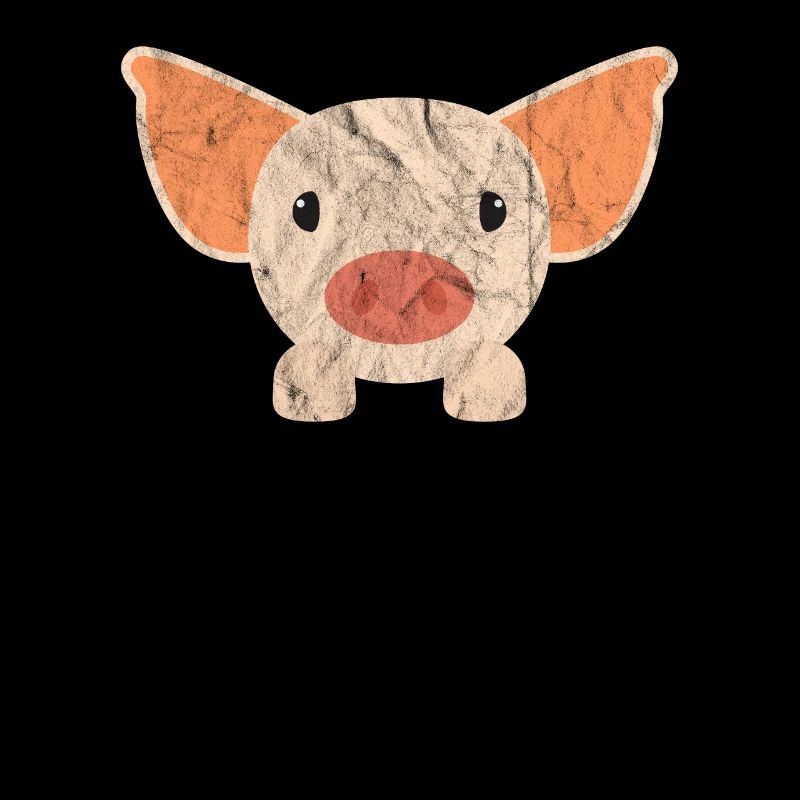 Cute animals pig