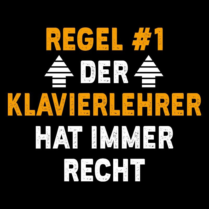 Klavierlehrer Geschenk Geburtstag Spruch