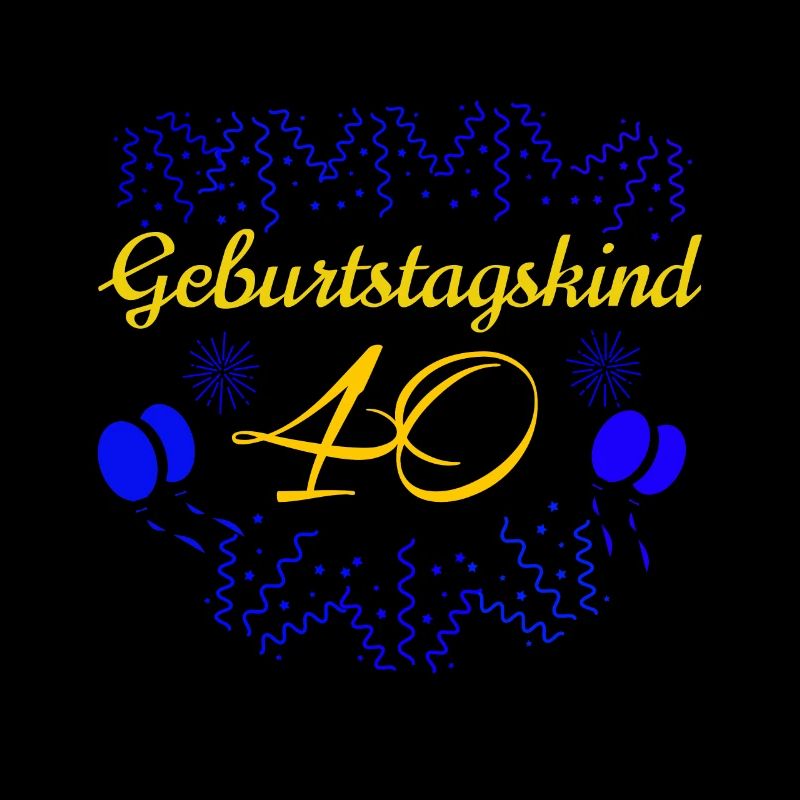 Geburtstagskind Tshirt 40