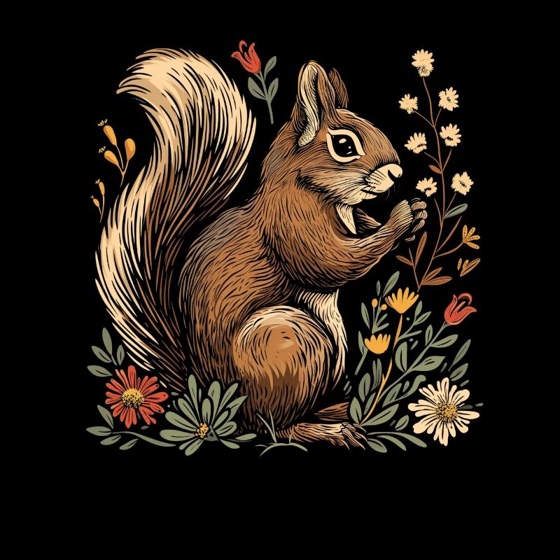 Squirrel Cottagecore