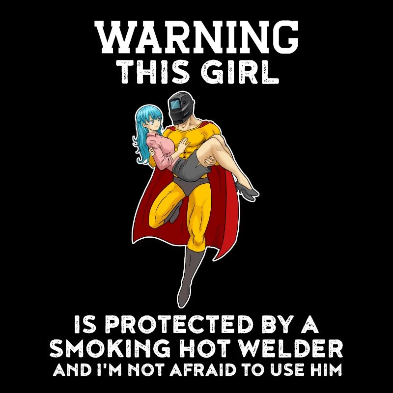 Protected By Welder Welder Gift