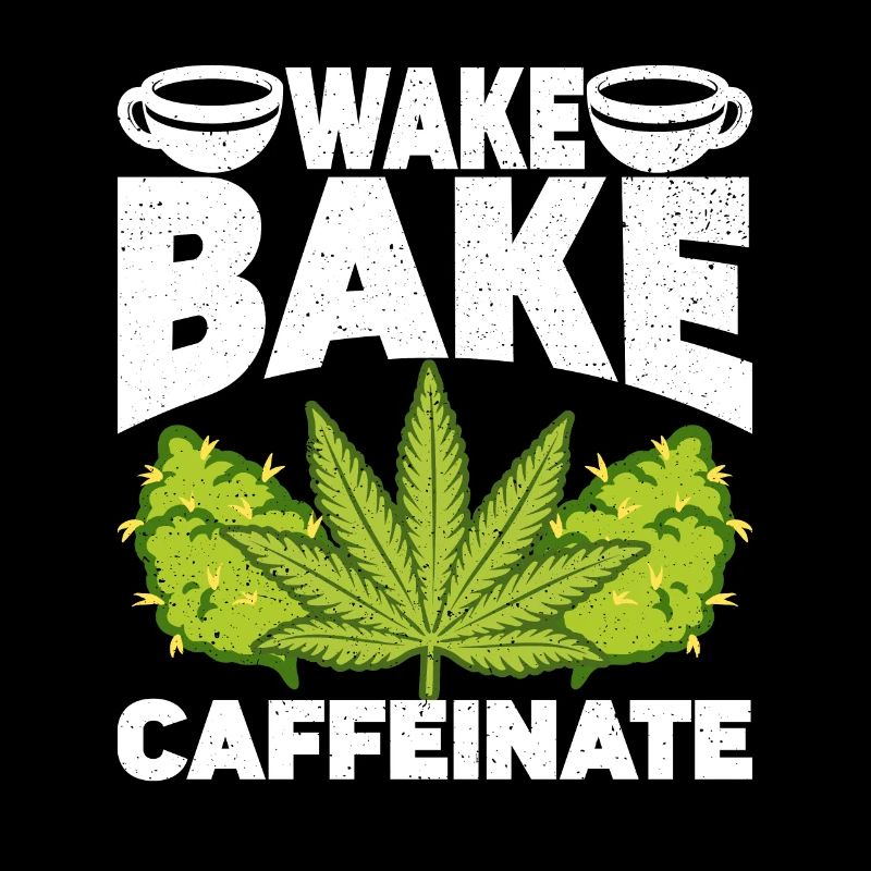 Erba Caffè Cannabis Stoner Caffeina Ganja