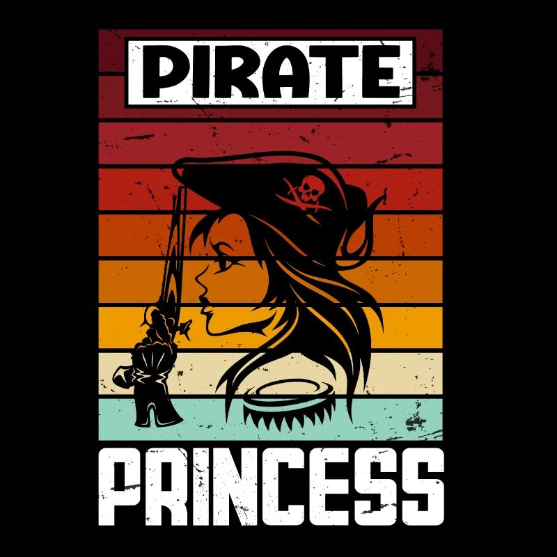 Pirate Princess Pirate Skull Cross Bones
