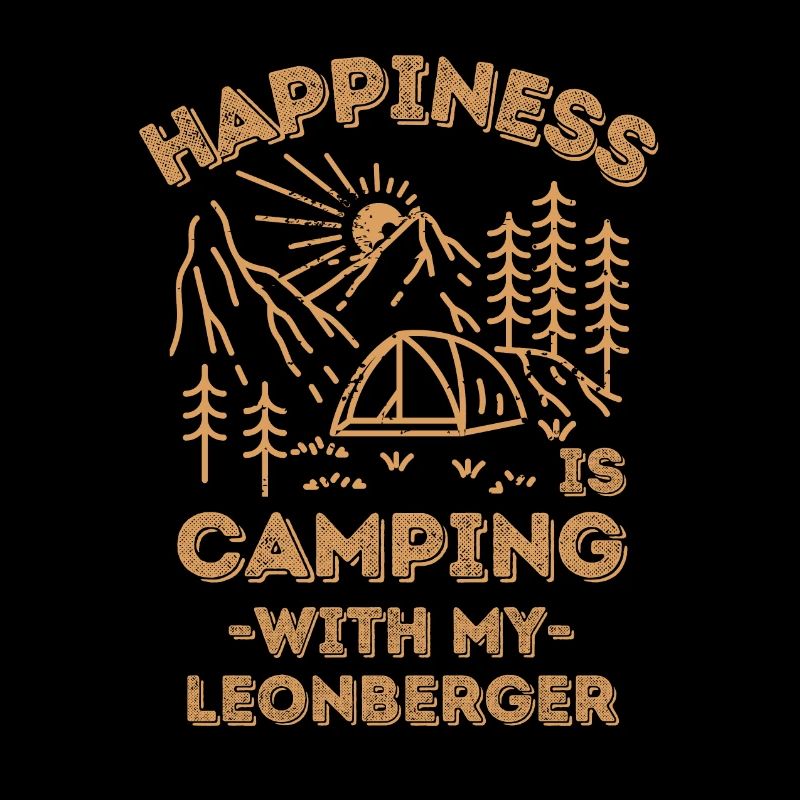 Camping mit Leonberger