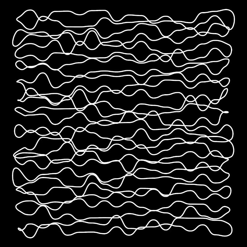 Conception de motifs géométriques de vagues