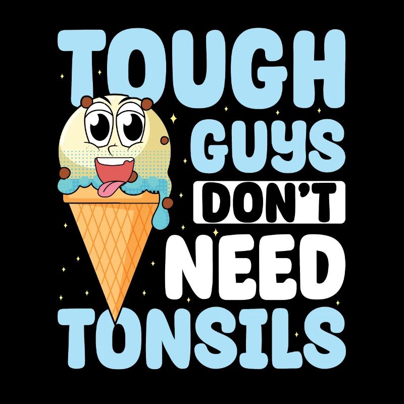 Guys don't need almonds! Tonsil surgery