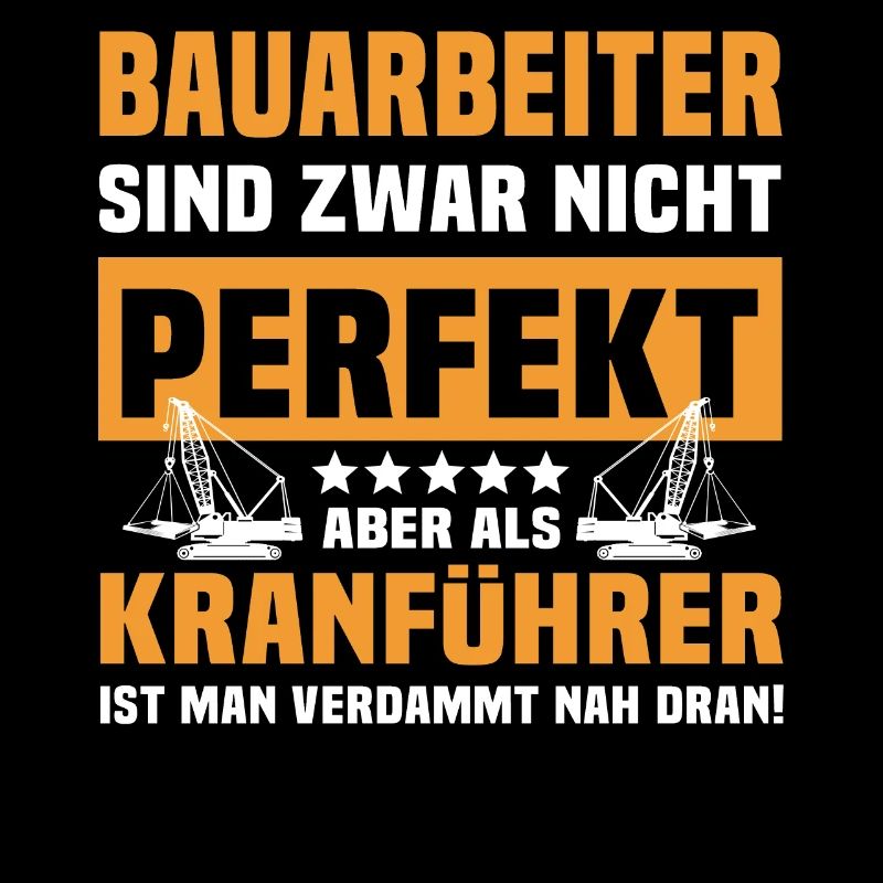 Kranführer Bauarbeiter Kran Kranfahrer