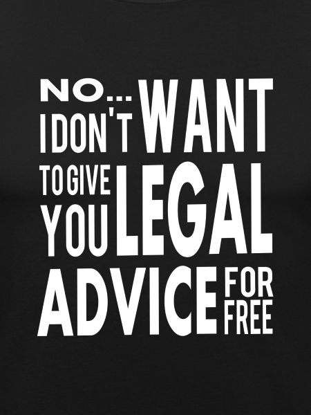 Funny Free Legal Advice Quote for Lawyer