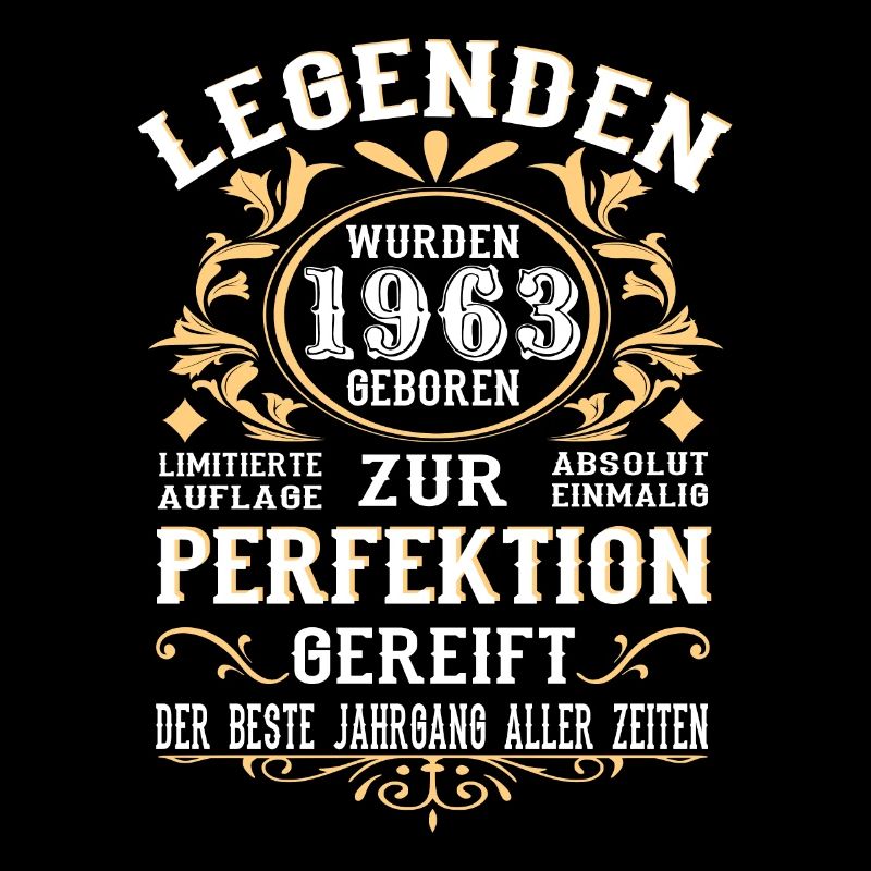 1963 Die Geburt einer Legende Geburtstag Geschenk